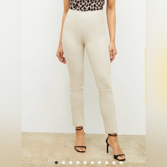 M.M. Lafleur The Foster Cigarette Pant in bone sz 4 - Picture 1 of 11